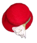 Flower Felt Hat